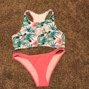 Floral swimsuit
